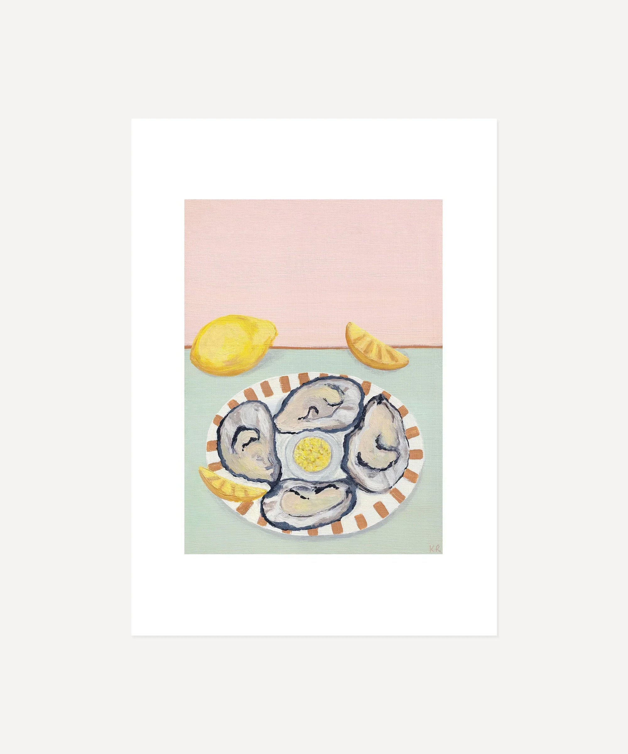 Oysters Print