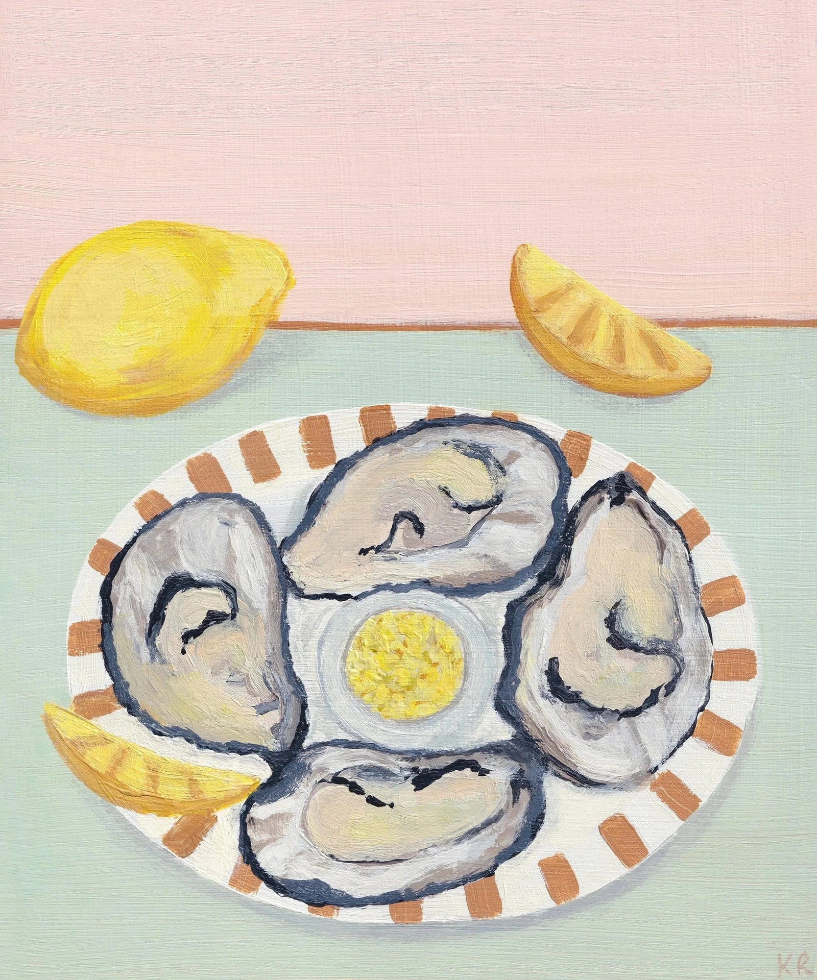 Oysters Print