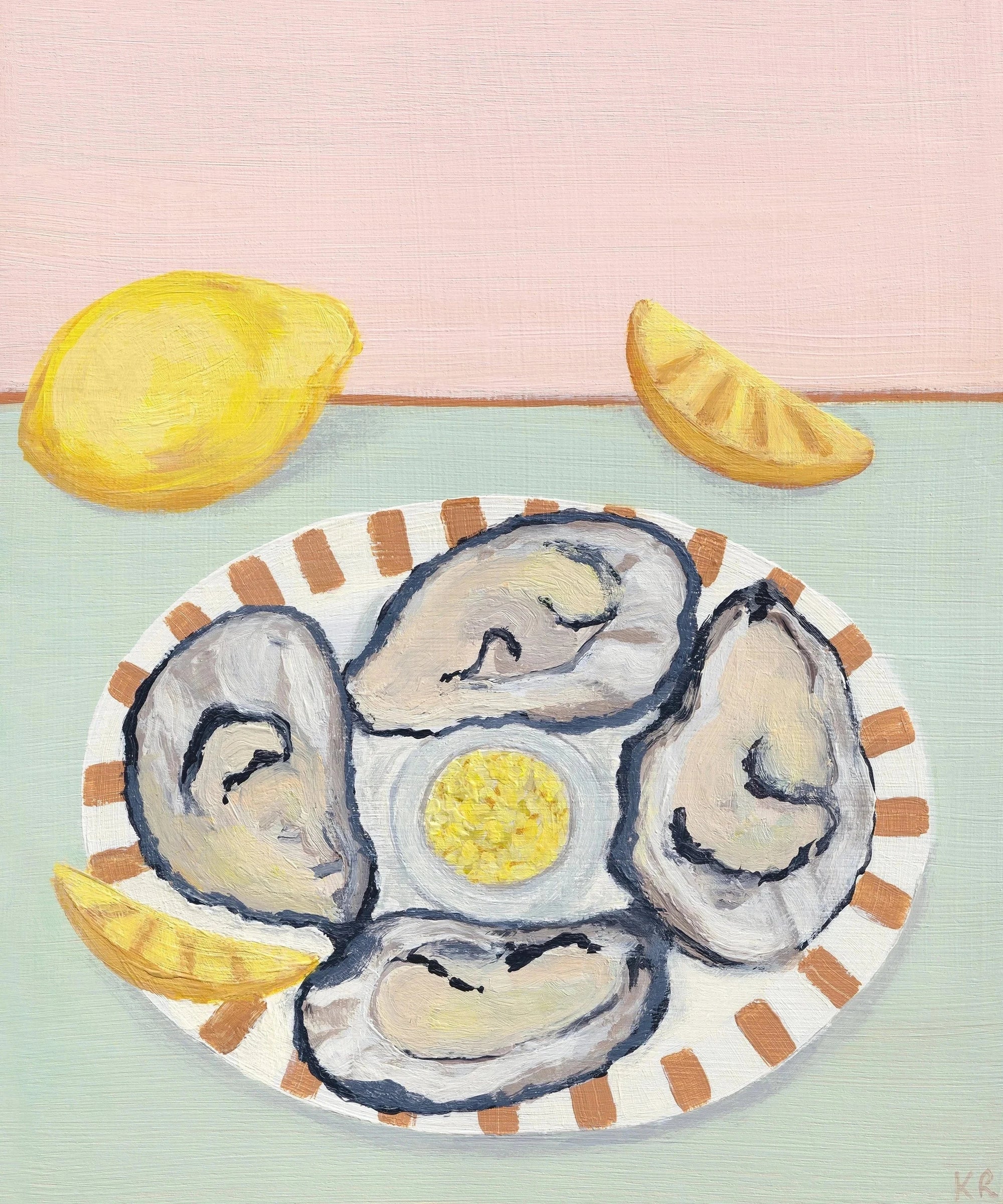Oysters Print