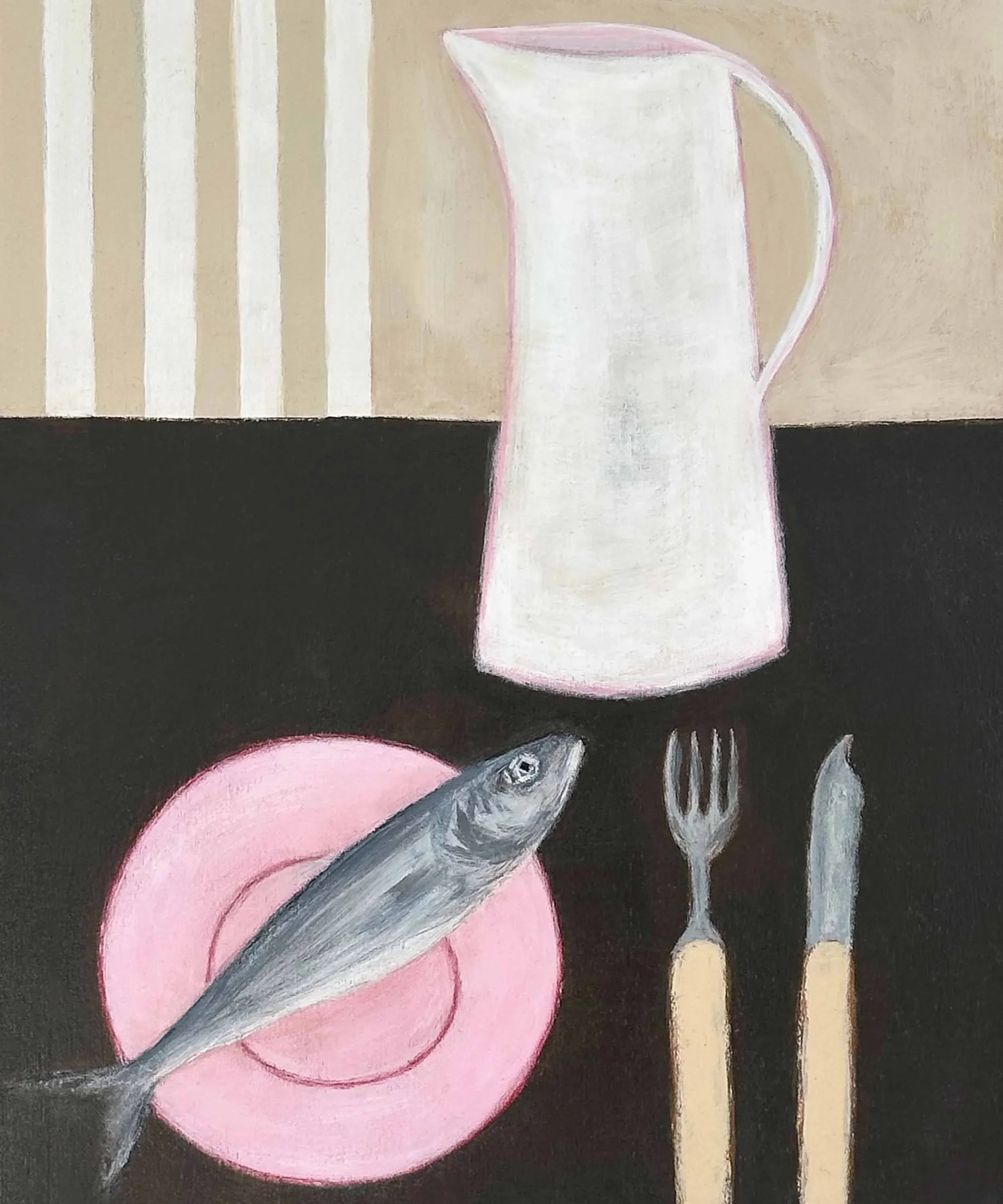 Pink Sardine Print