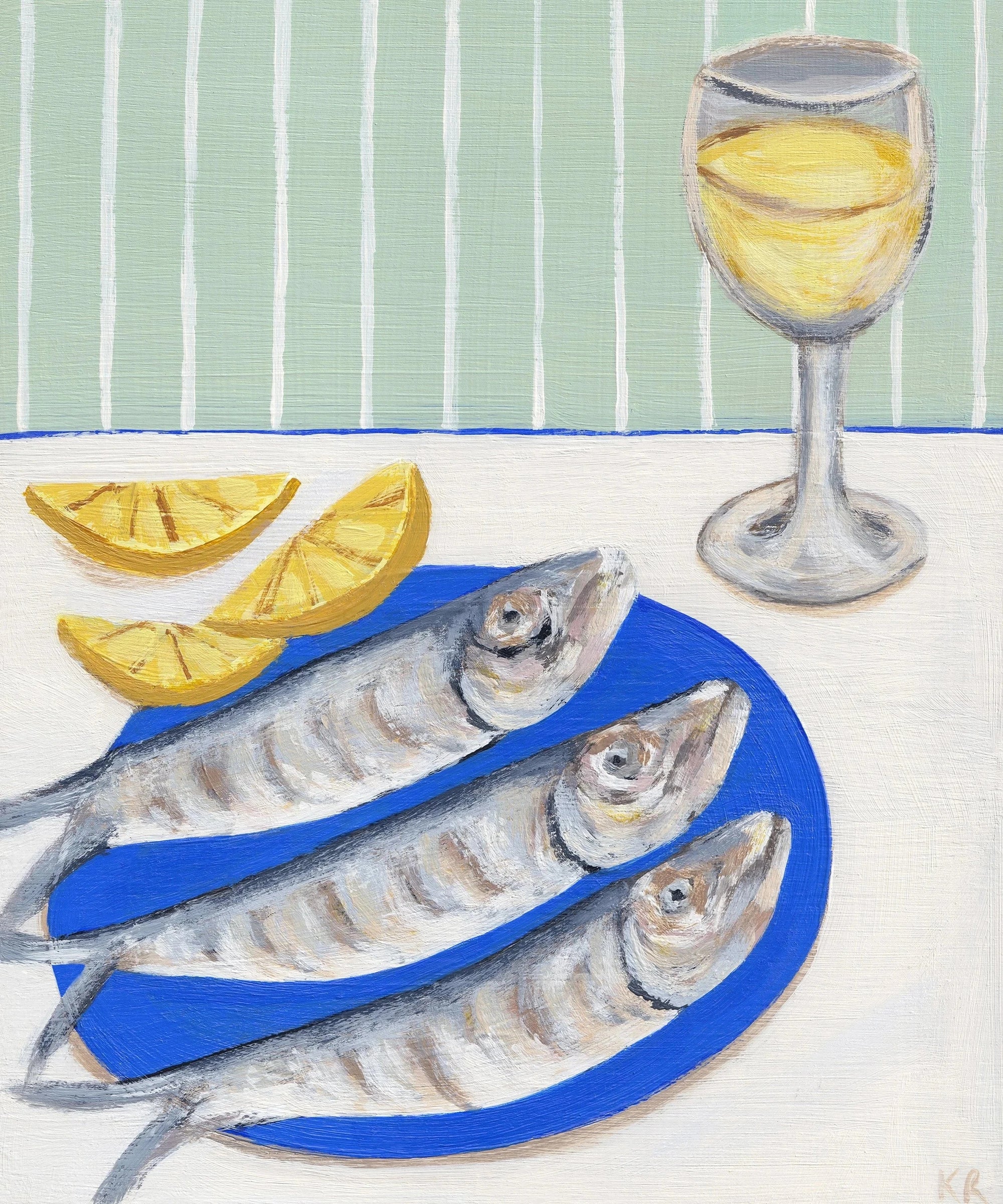 Sardines II Print