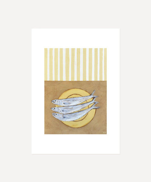 Three Sardines Print
