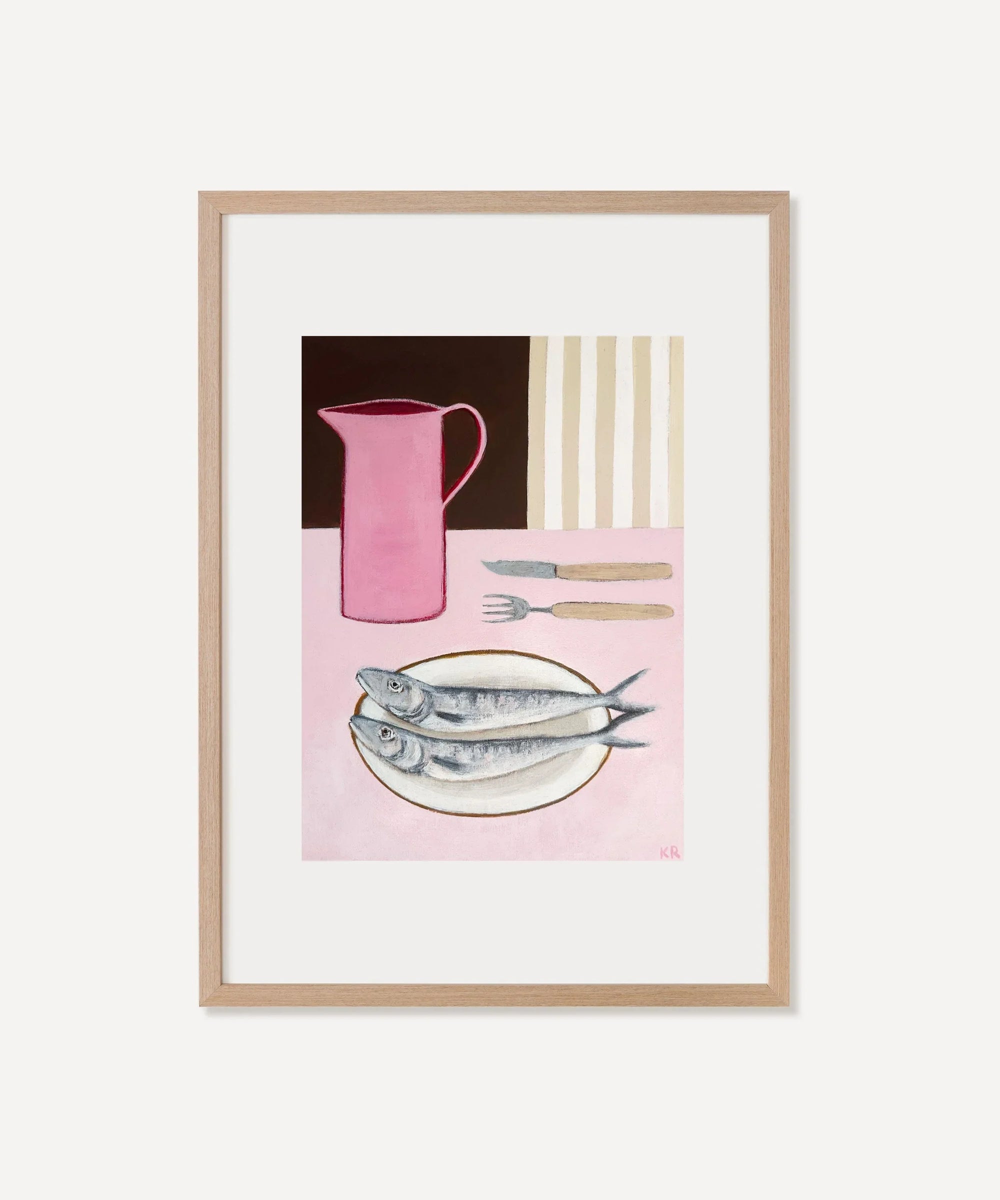 Two Mackerel Print