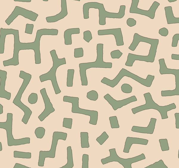 Raphia Wallpaper, Palm, Roll