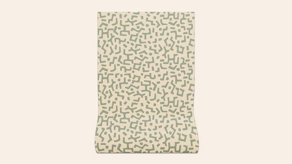 Raphia Wallpaper, Palm, Roll
