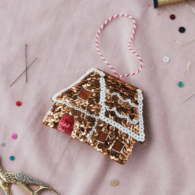 Gingerbread House Hanging Decoration