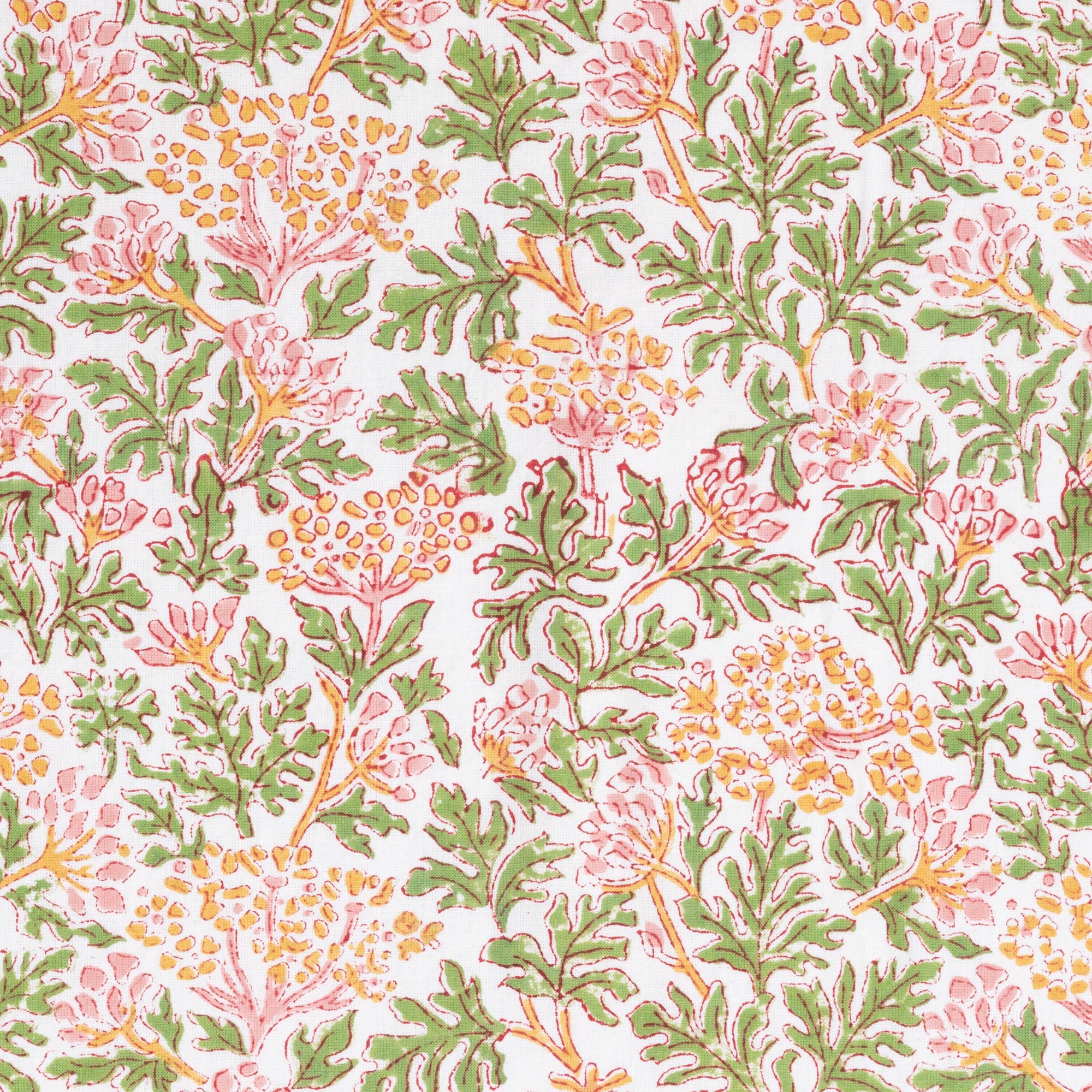 Kelpie Tablecloth In Pink-Green