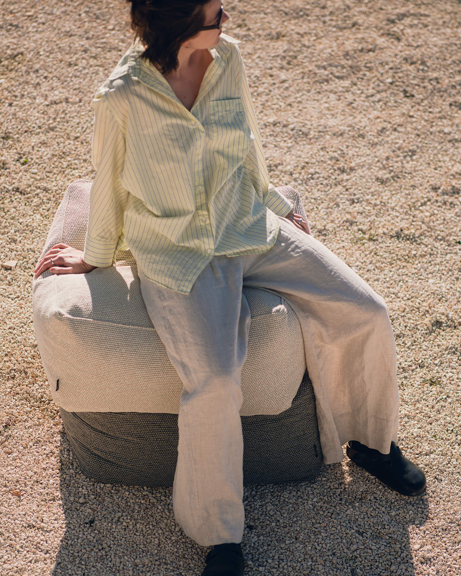 Keno Outdoor Pouf