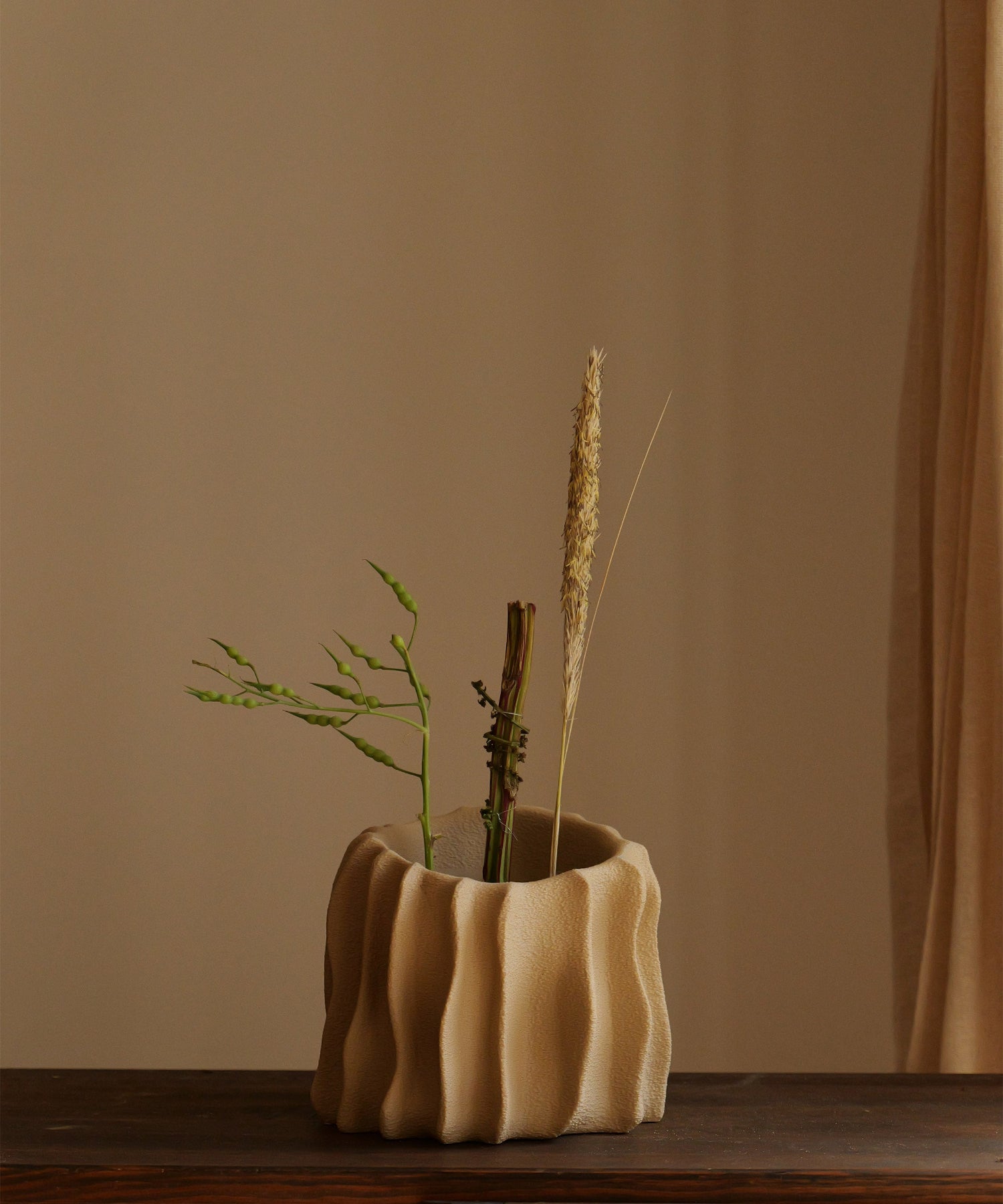 Kora | Plant Pot 01 | Oat