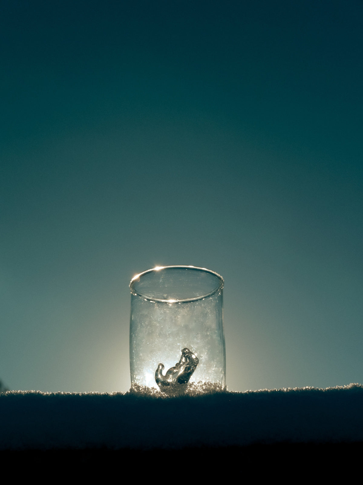 Handprint Glasses Tumbler