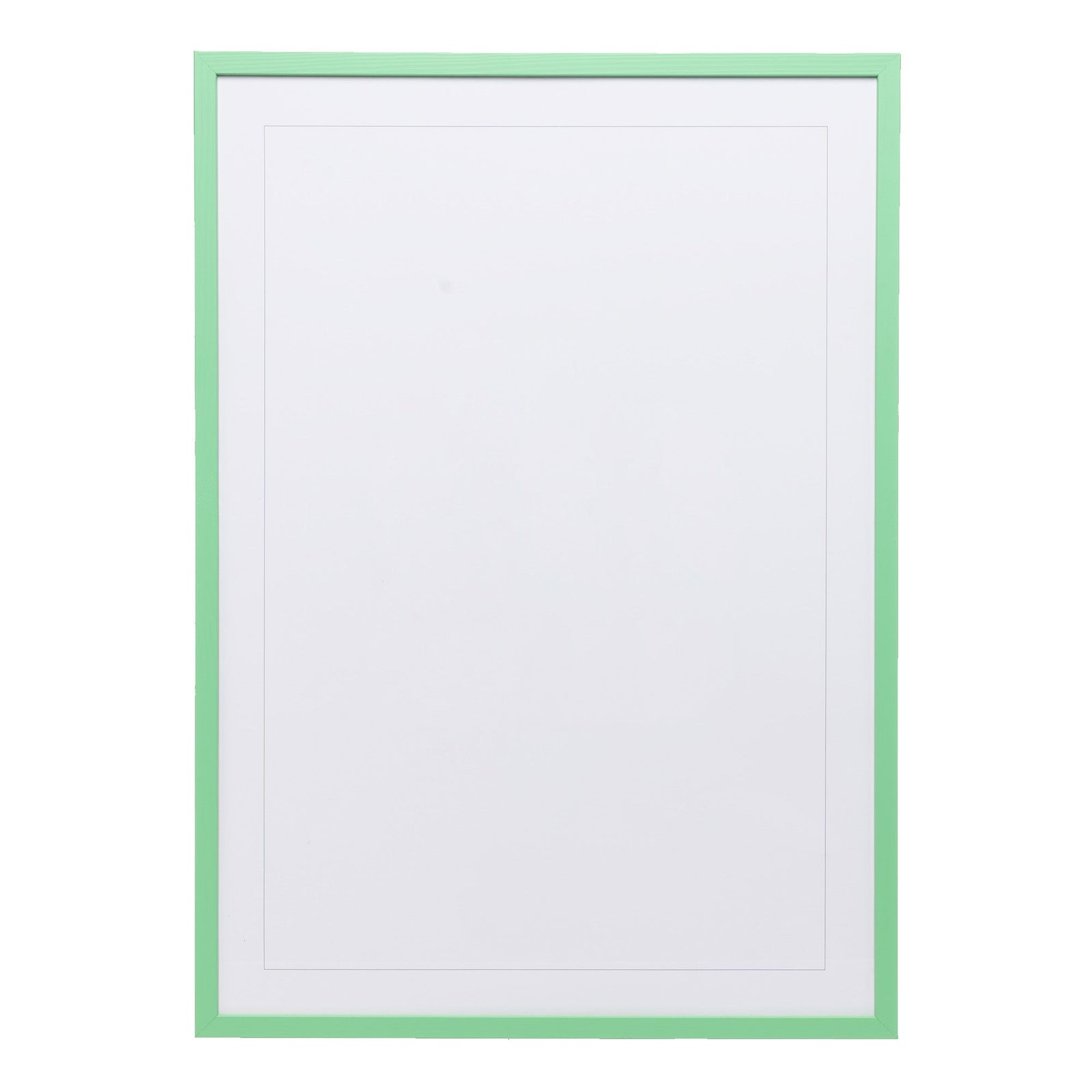 Arsenic Green Wood Picture Frame