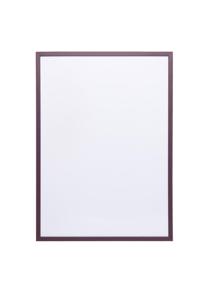 Burgundy Wood Picture Frame
