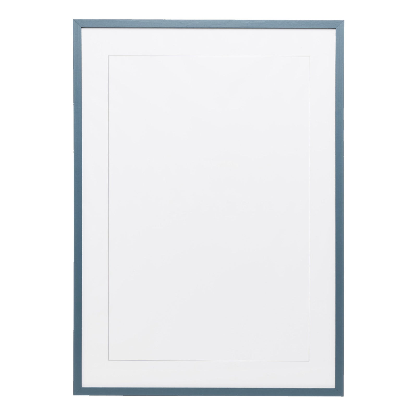 Petrol Blue Wood Picture Frame