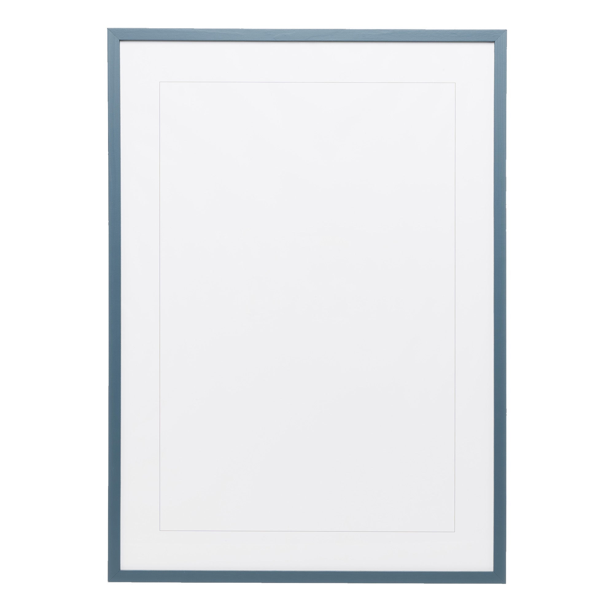 Petrol Blue Wood Picture Frame