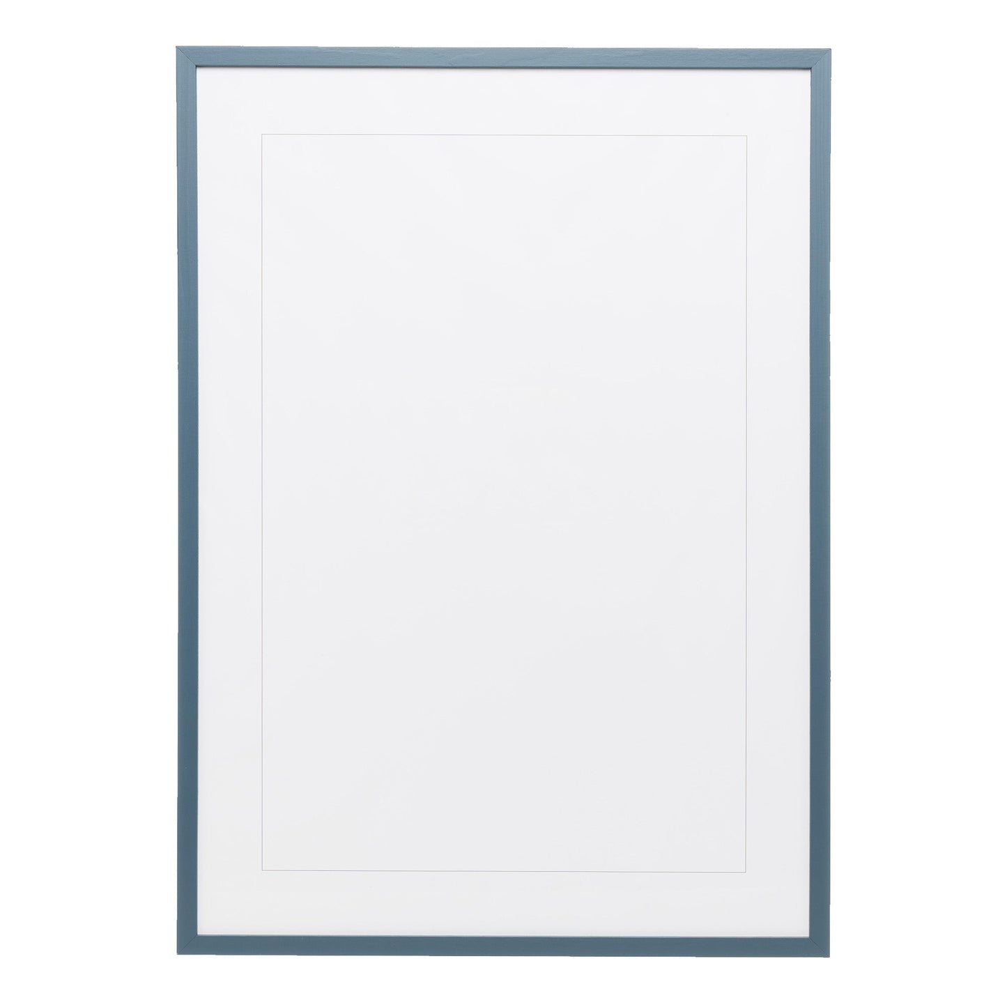 Petrol Blue Wood Picture Frame