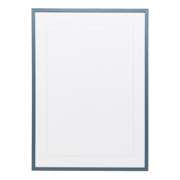Petrol Blue Wood Picture Frame