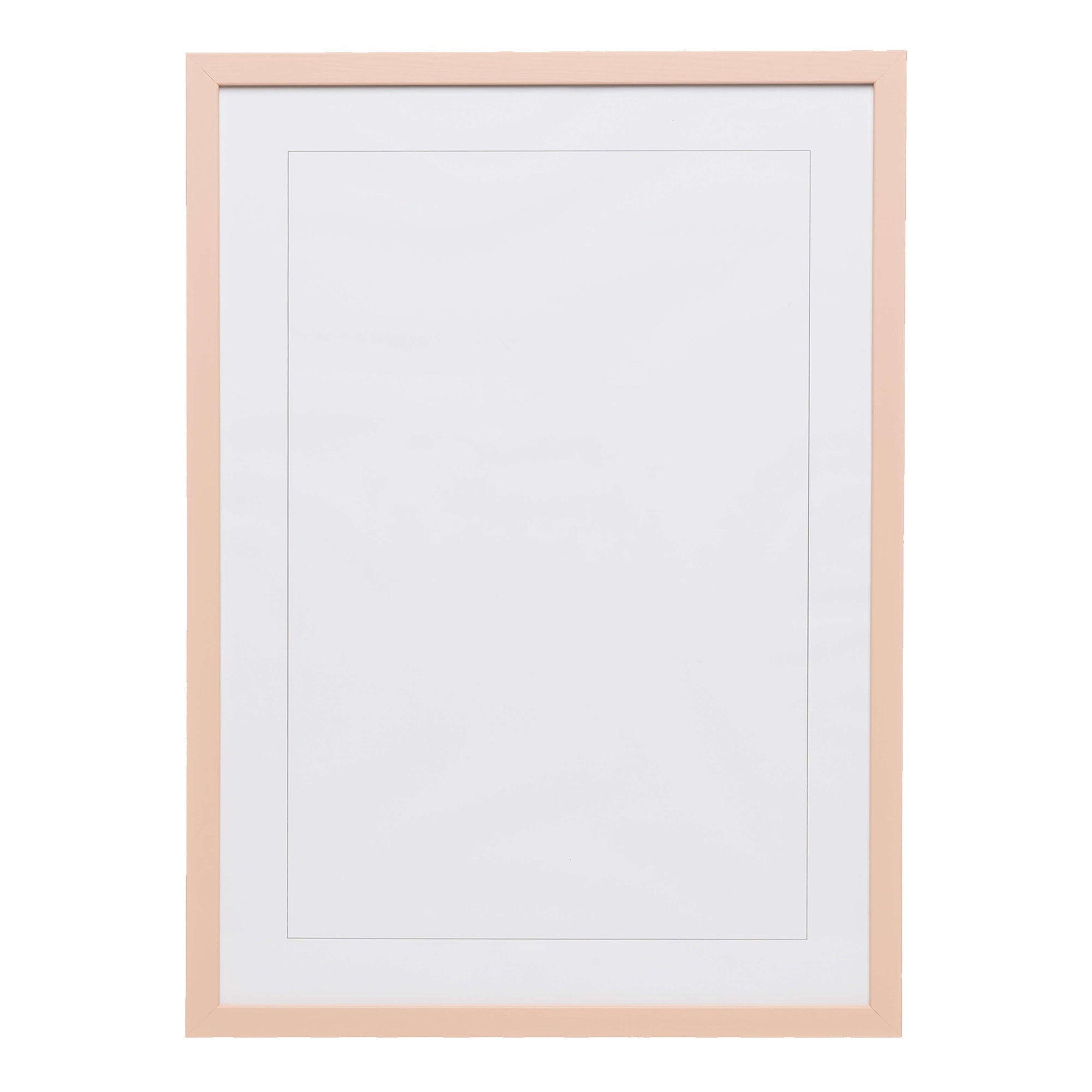 Plaster Pink Wood Picture Frame