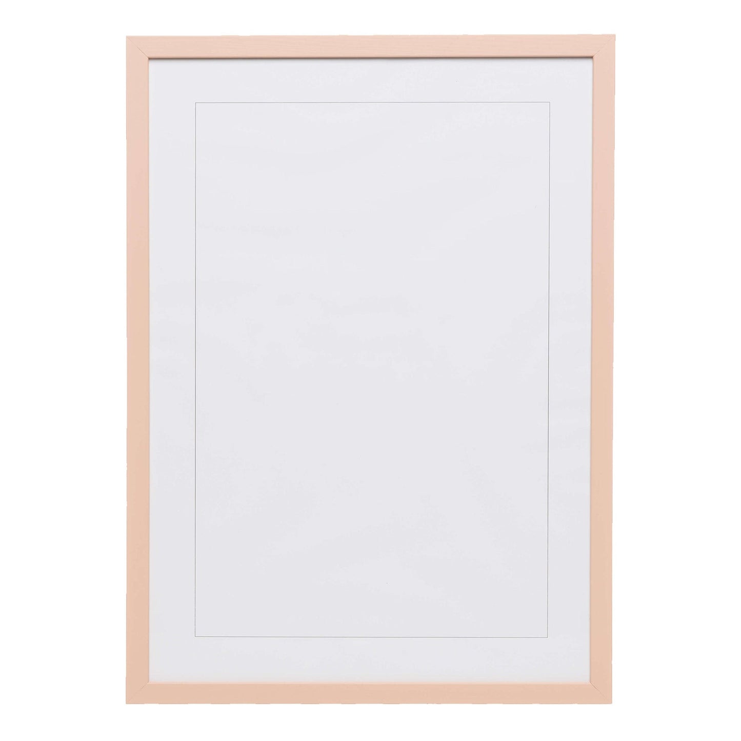 Plaster Pink Wood Picture Frame