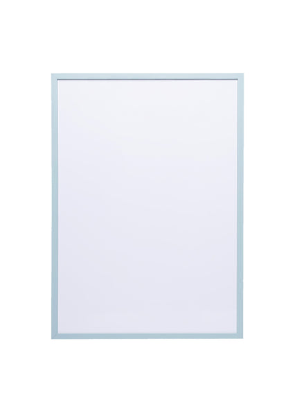 Sky Blue Wood Picture Frame