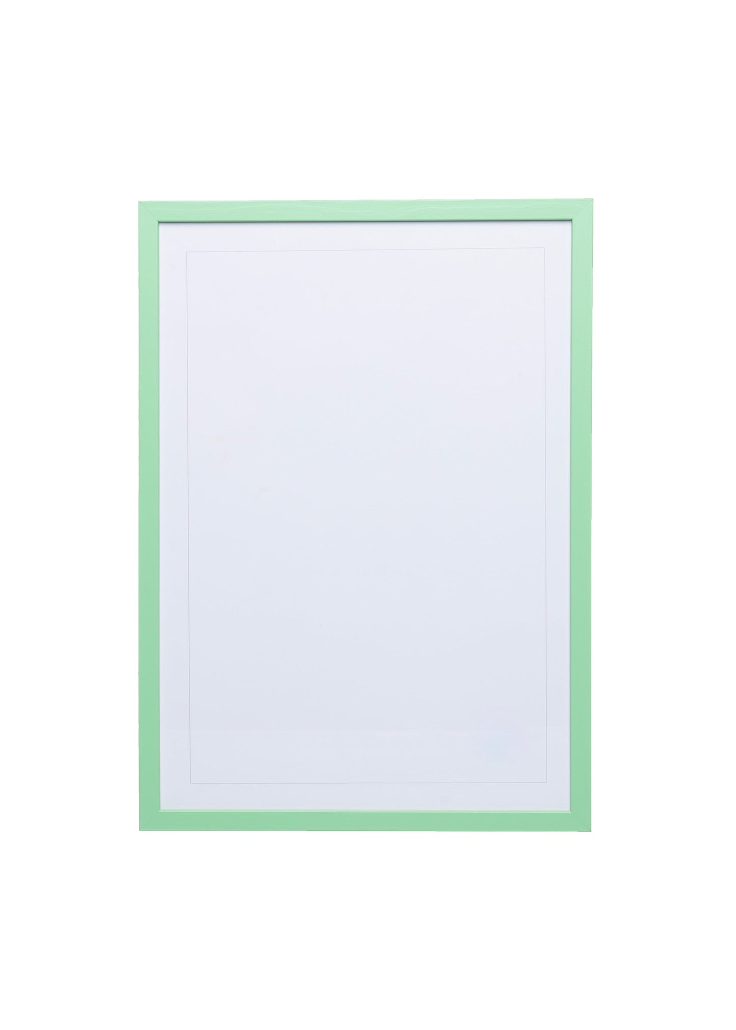 Arsenic Green Wood Picture Frame