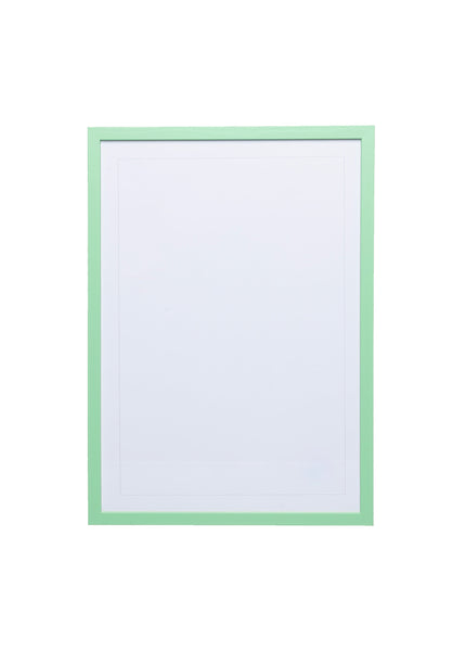 Arsenic Green Wood Picture Frame