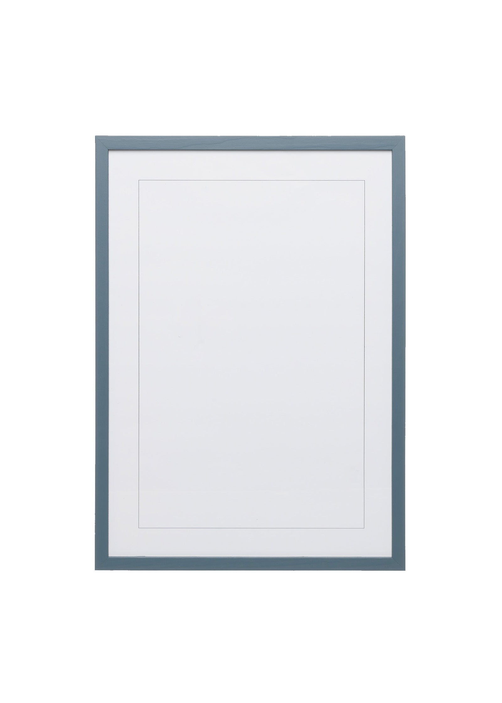 Petrol Blue Wood Picture Frame