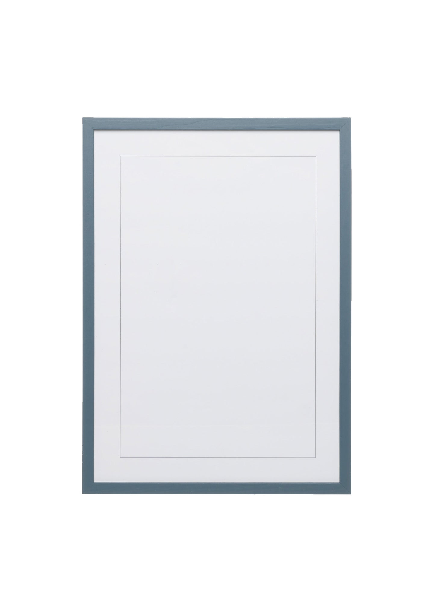 Petrol Blue Wood Picture Frame