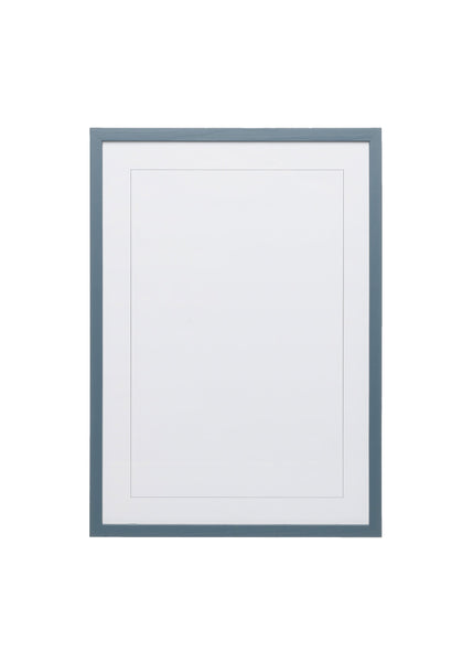Petrol Blue Wood Picture Frame