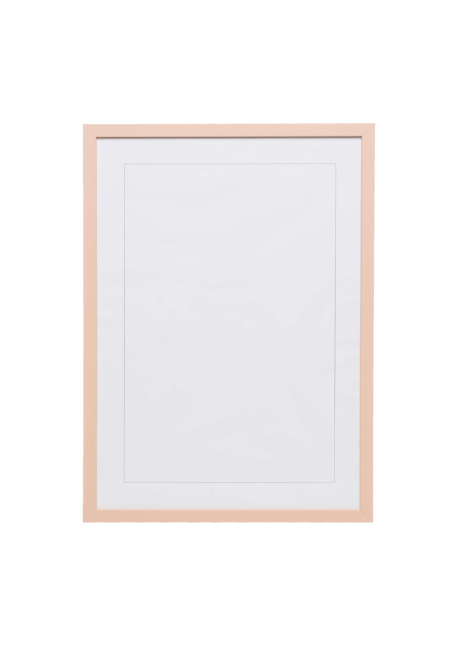 Plaster Pink Wood Picture Frame