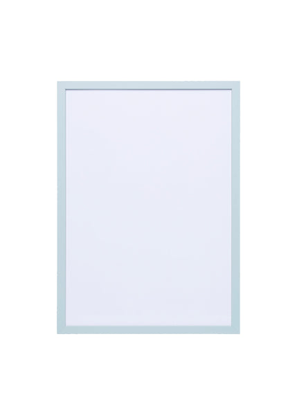 Sky Blue Wood Picture Frame