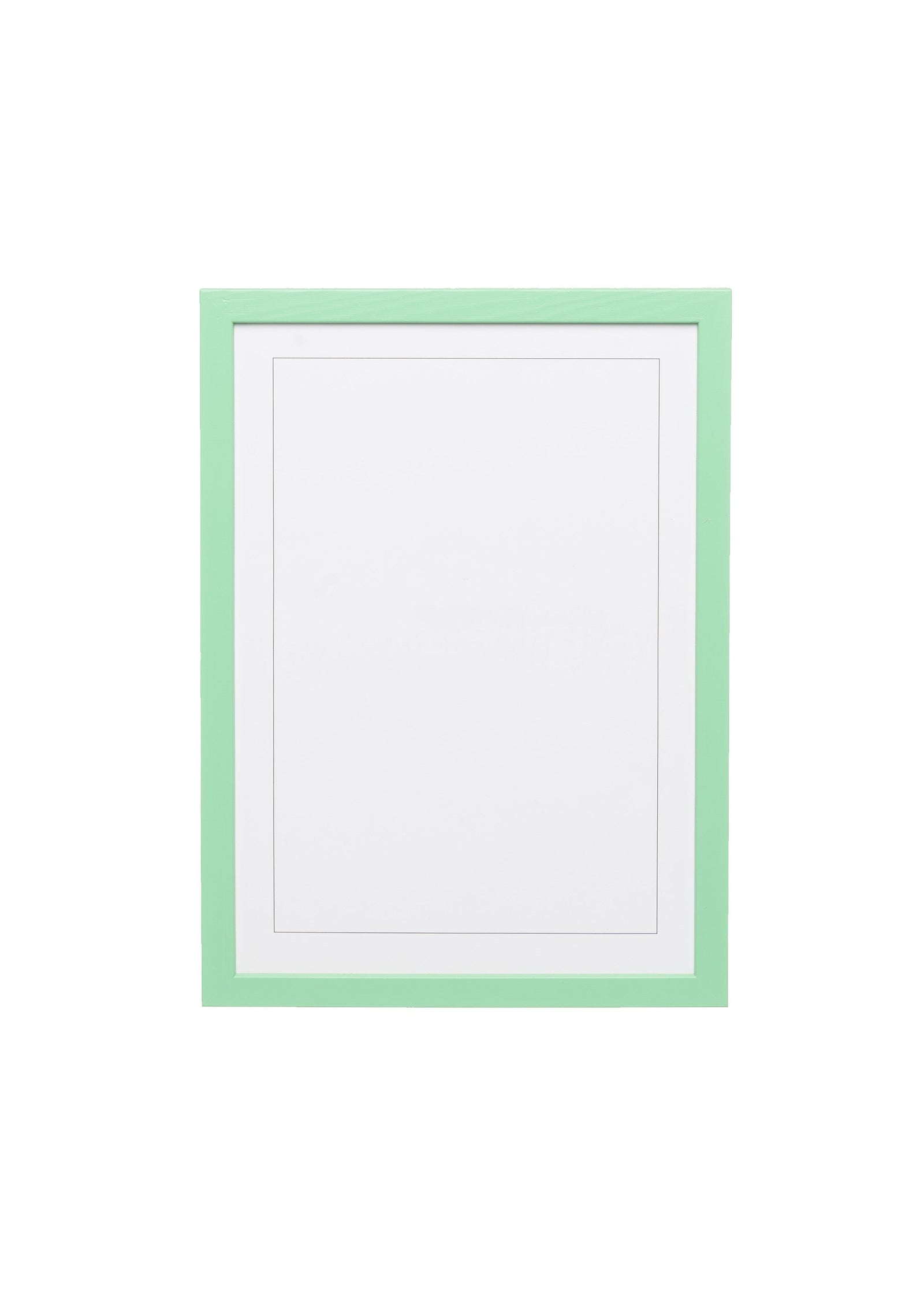 Arsenic Green Wood Picture Frame