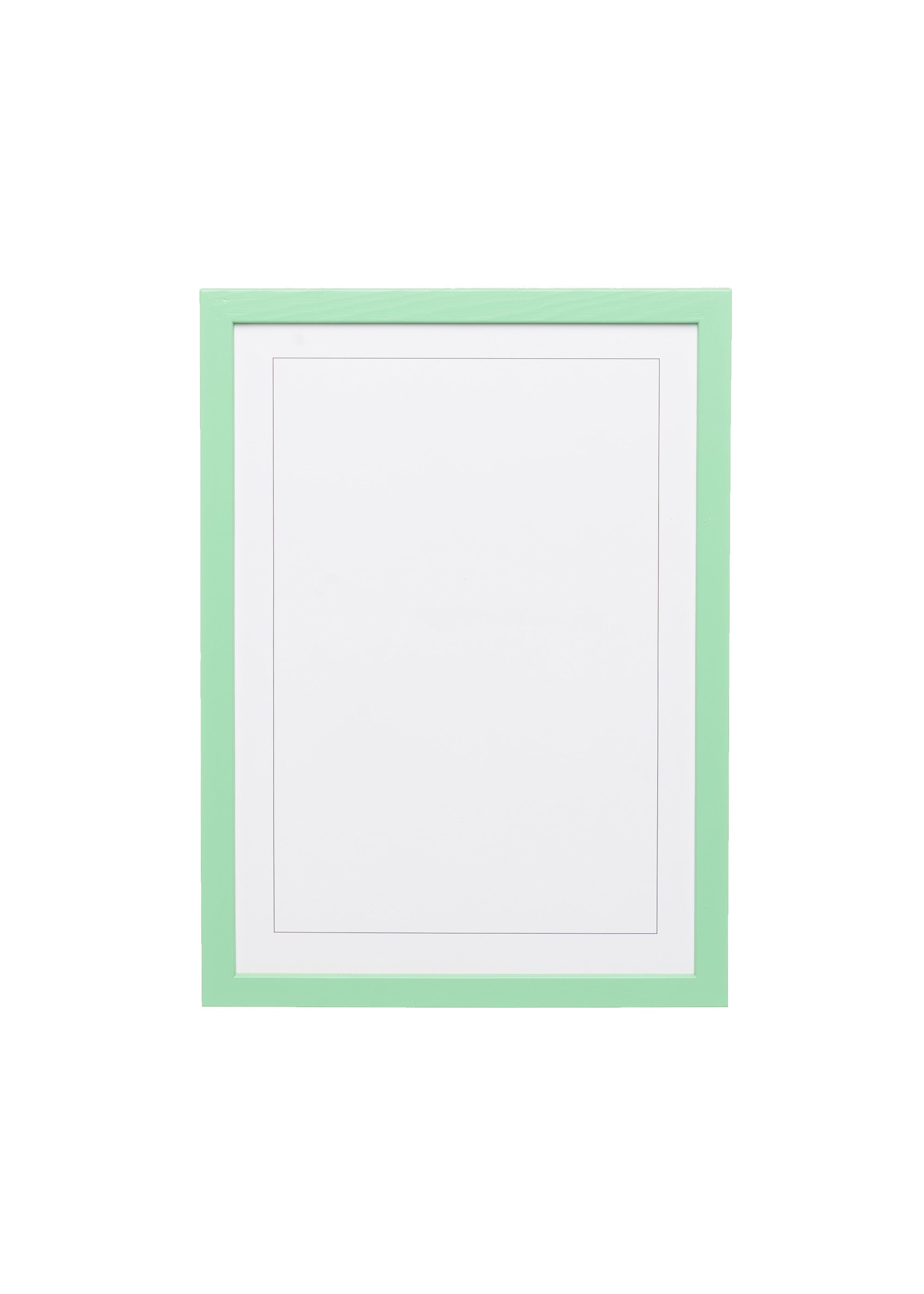 Arsenic Green Wood Picture Frame