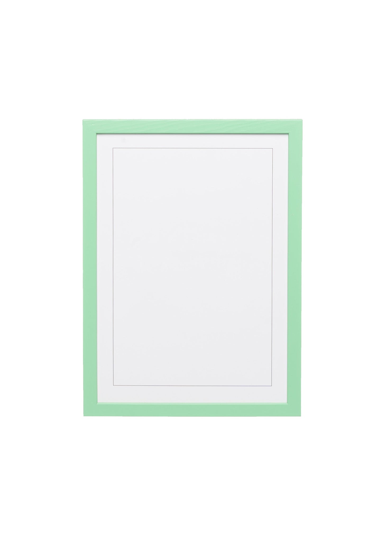Arsenic Green Wood Picture Frame