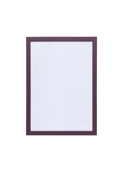 Burgundy Wood Picture Frame