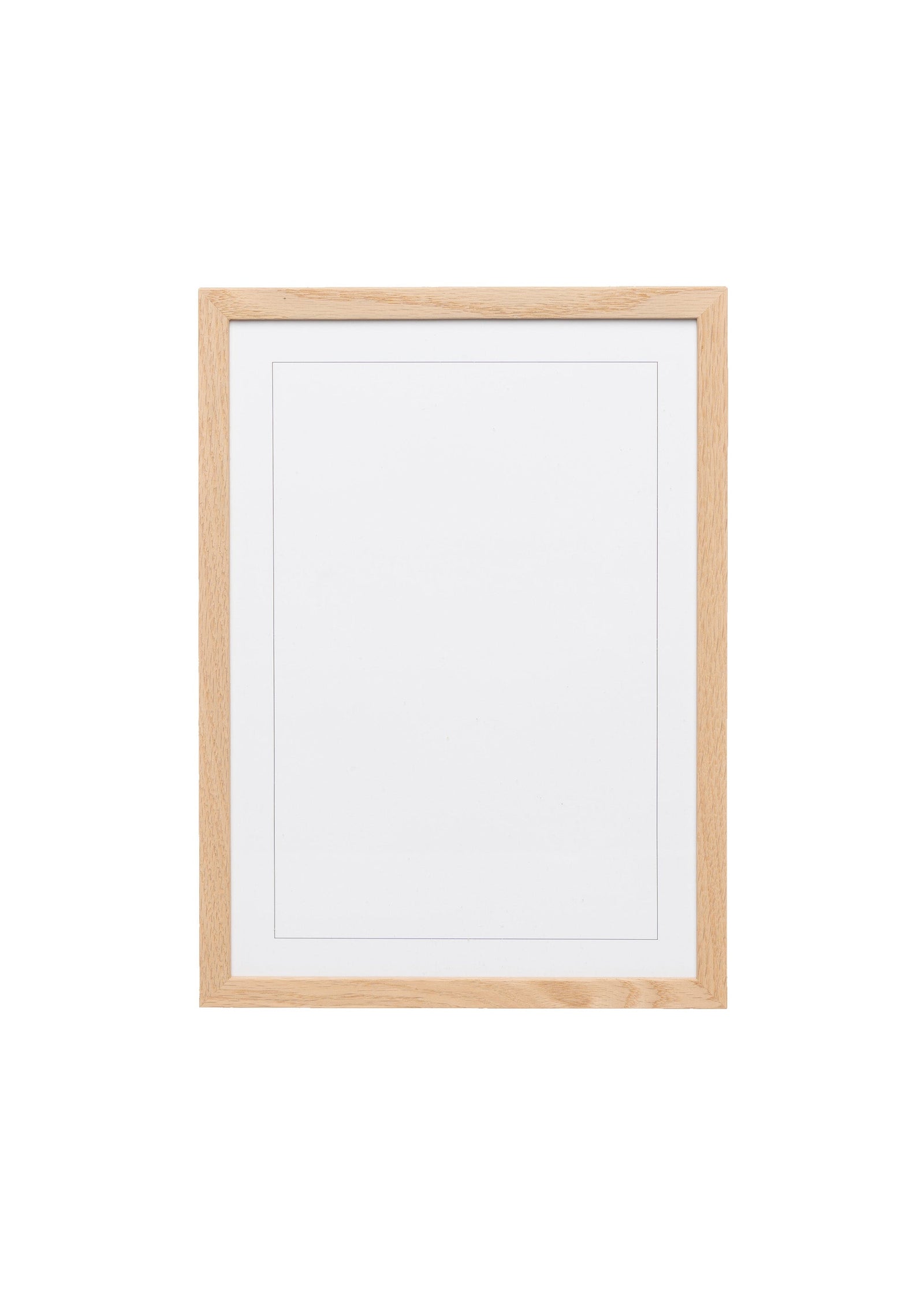 Classic Oak Wood Picture Frame