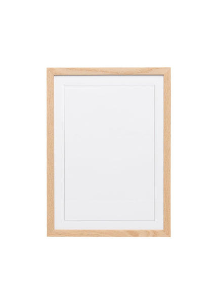 Classic Oak Wood Picture Frame