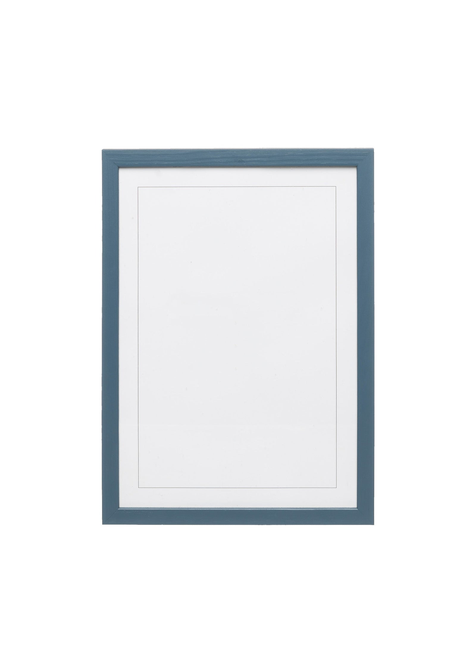 Petrol Blue Wood Picture Frame