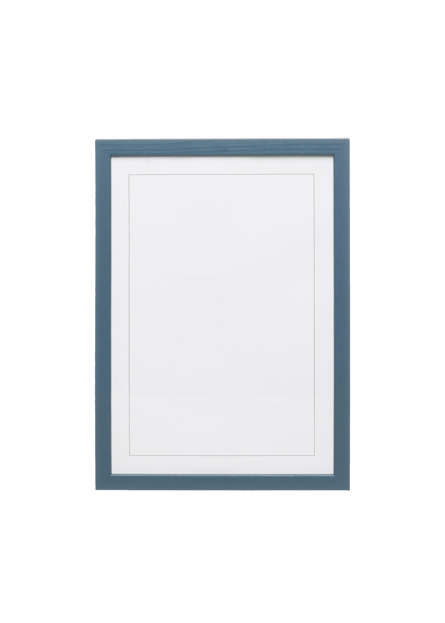 Petrol Blue Wood Picture Frame