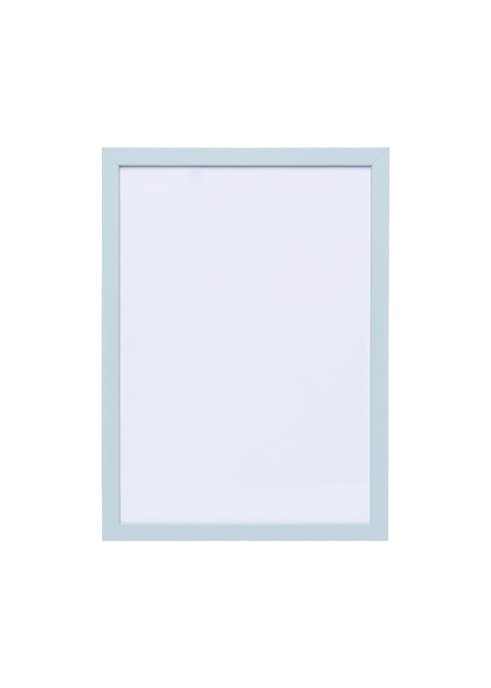 Sky Blue Wood Picture Frame