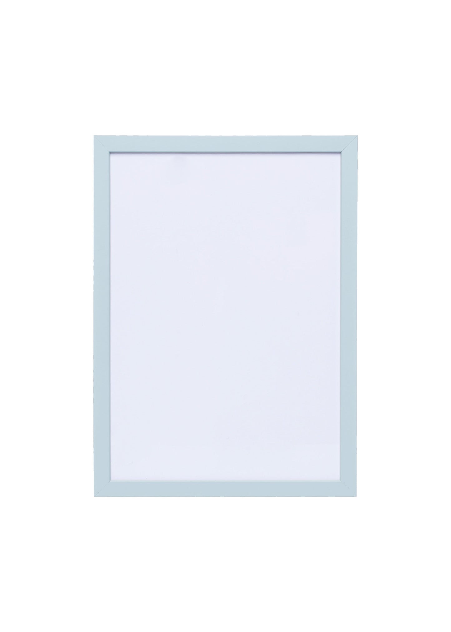 Sky Blue Wood Picture Frame