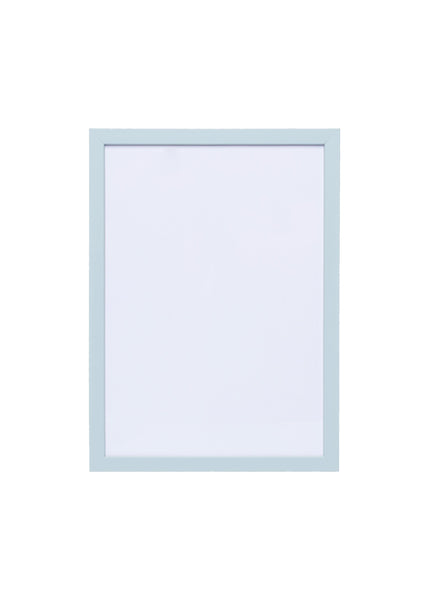 Sky Blue Wood Picture Frame