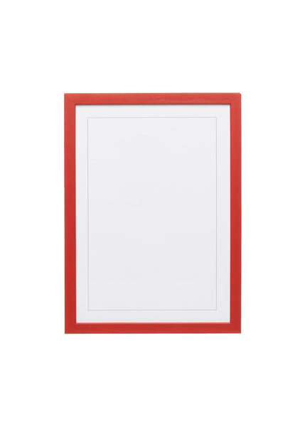 Venetian Red Wood Picture Frame