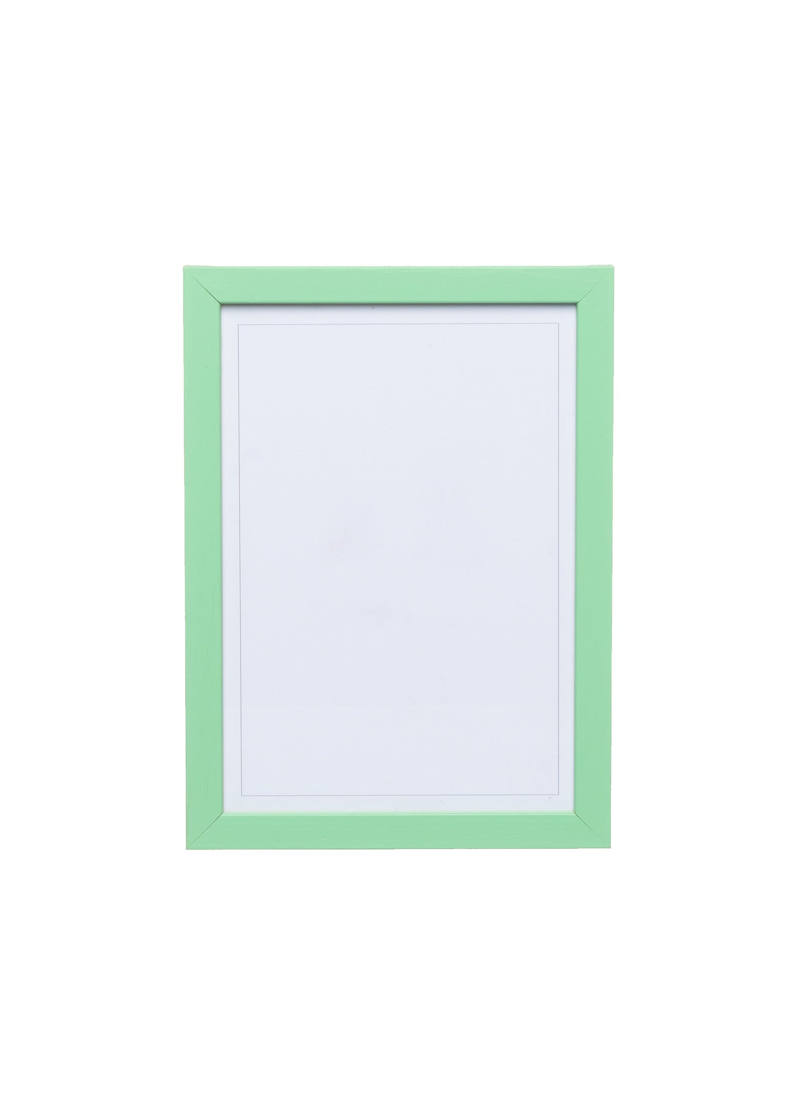 Arsenic Green Wood Picture Frame