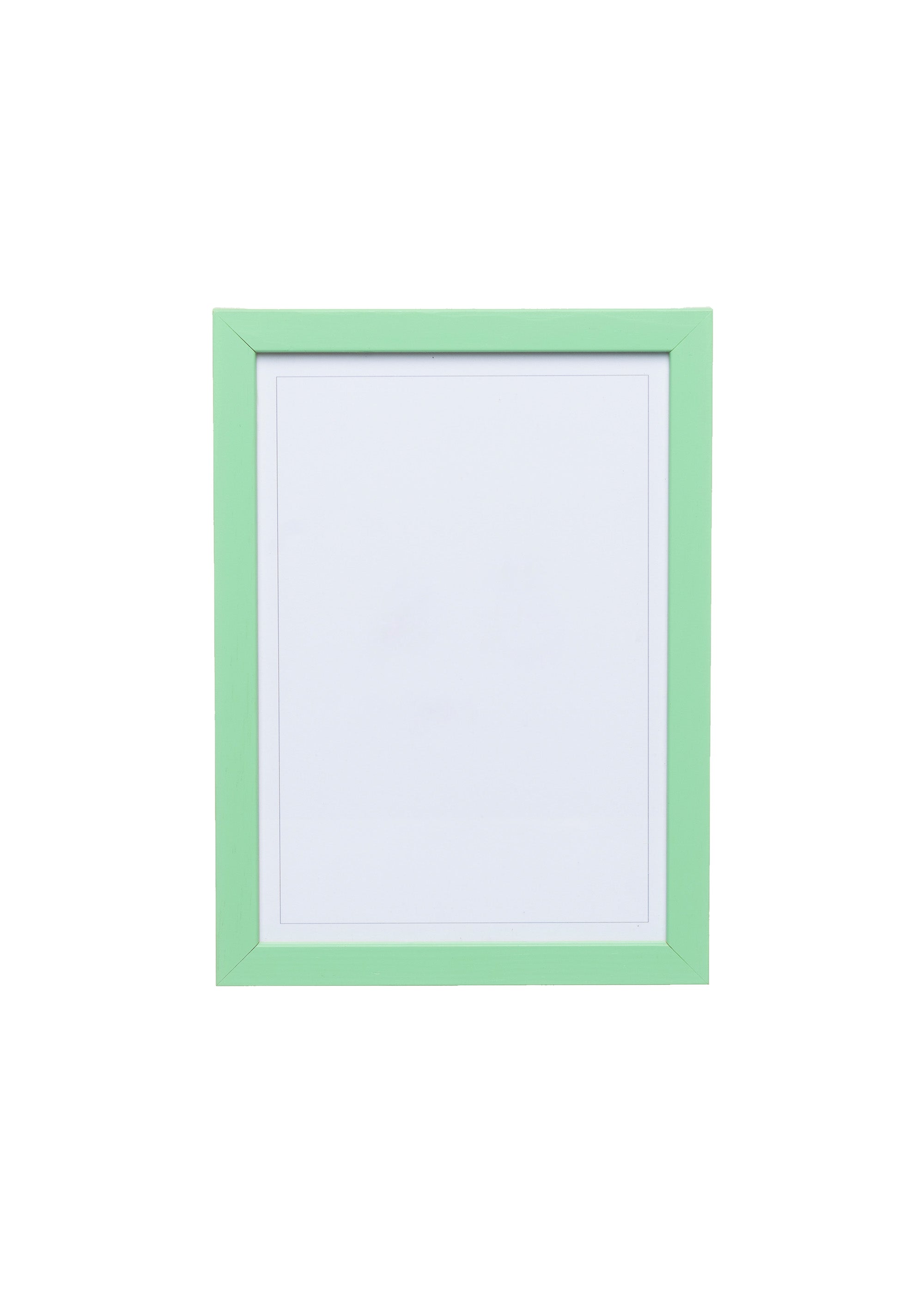 Arsenic Green Wood Picture Frame