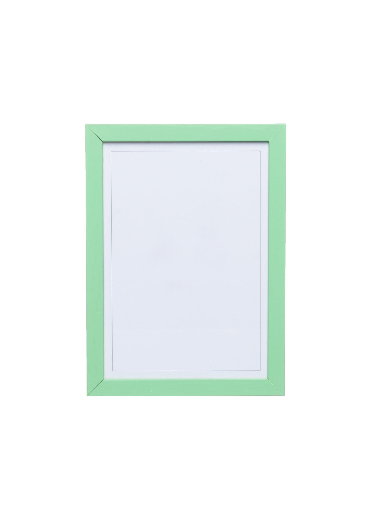 Arsenic Green Wood Picture Frame