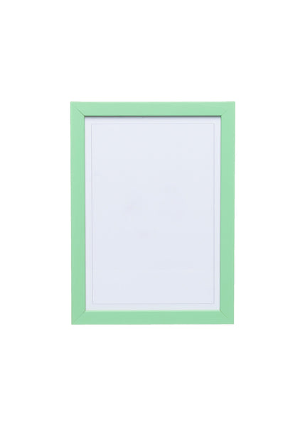 Arsenic Green Wood Picture Frame