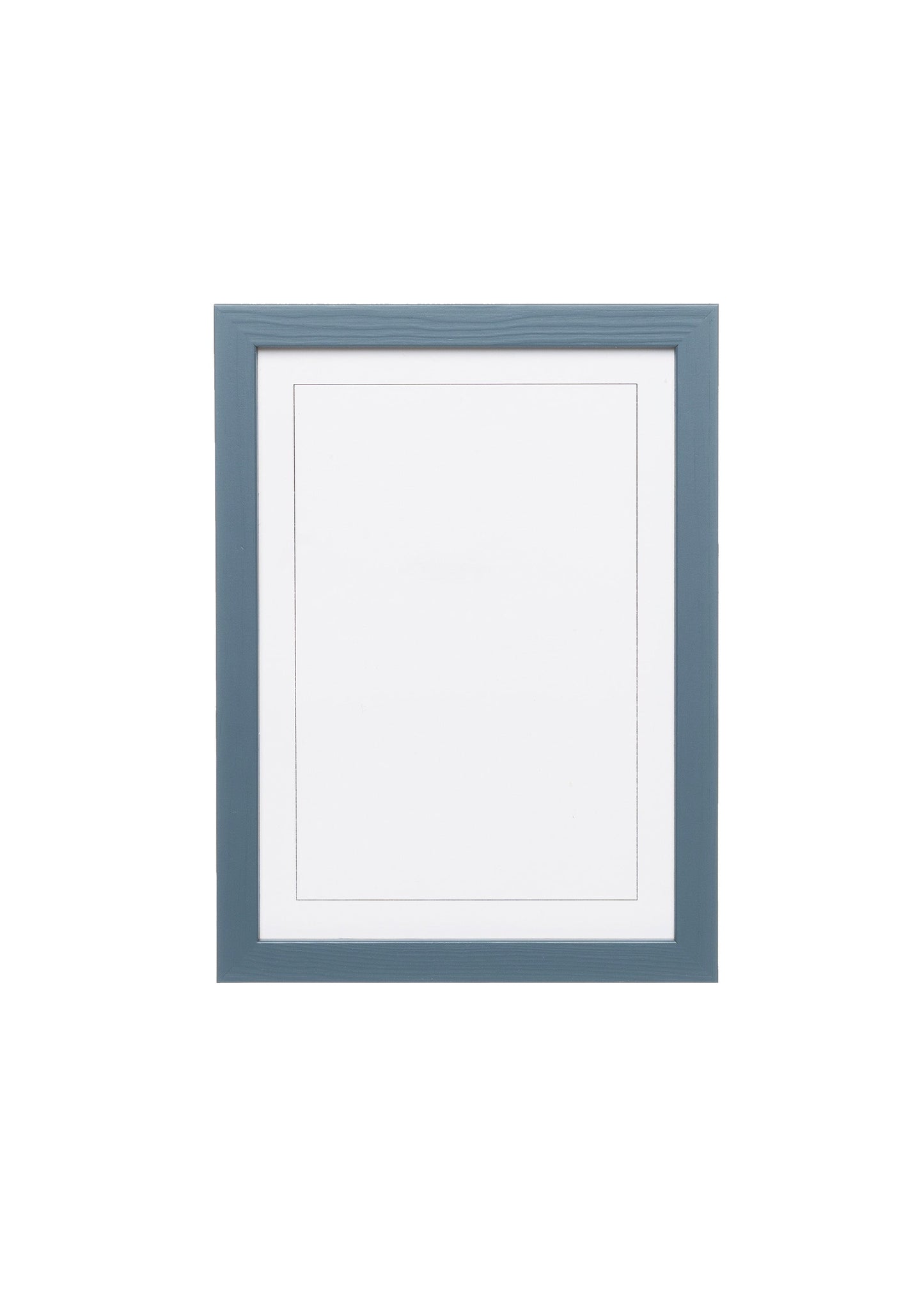 Petrol Blue Wood Picture Frame
