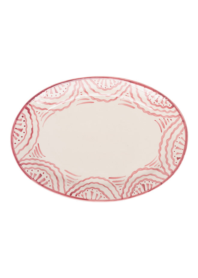 Large Pink Platter