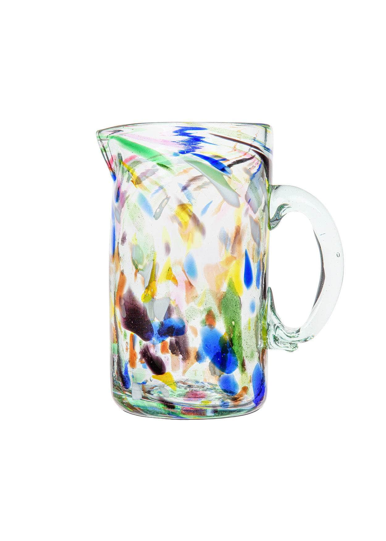 Terrazzo Jug and 4 Tumblers Set