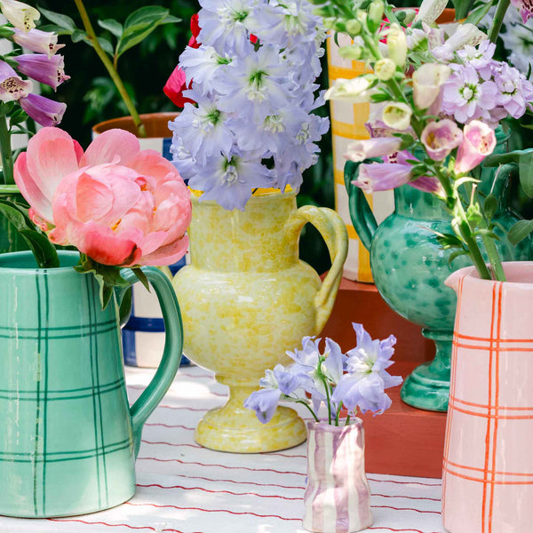 Splatterware Two Handle Vase